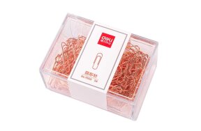 ΣΥΝΔΕΤΗΡΕΣ N.3 29mm 160τεμ DELI 78510 ΡΟΖ ΧΡΥΣΟ